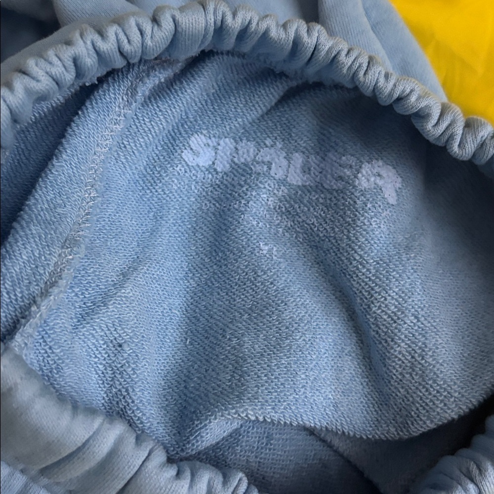 Spalding Light Blue Kids Joggers - Picture 3 of 3